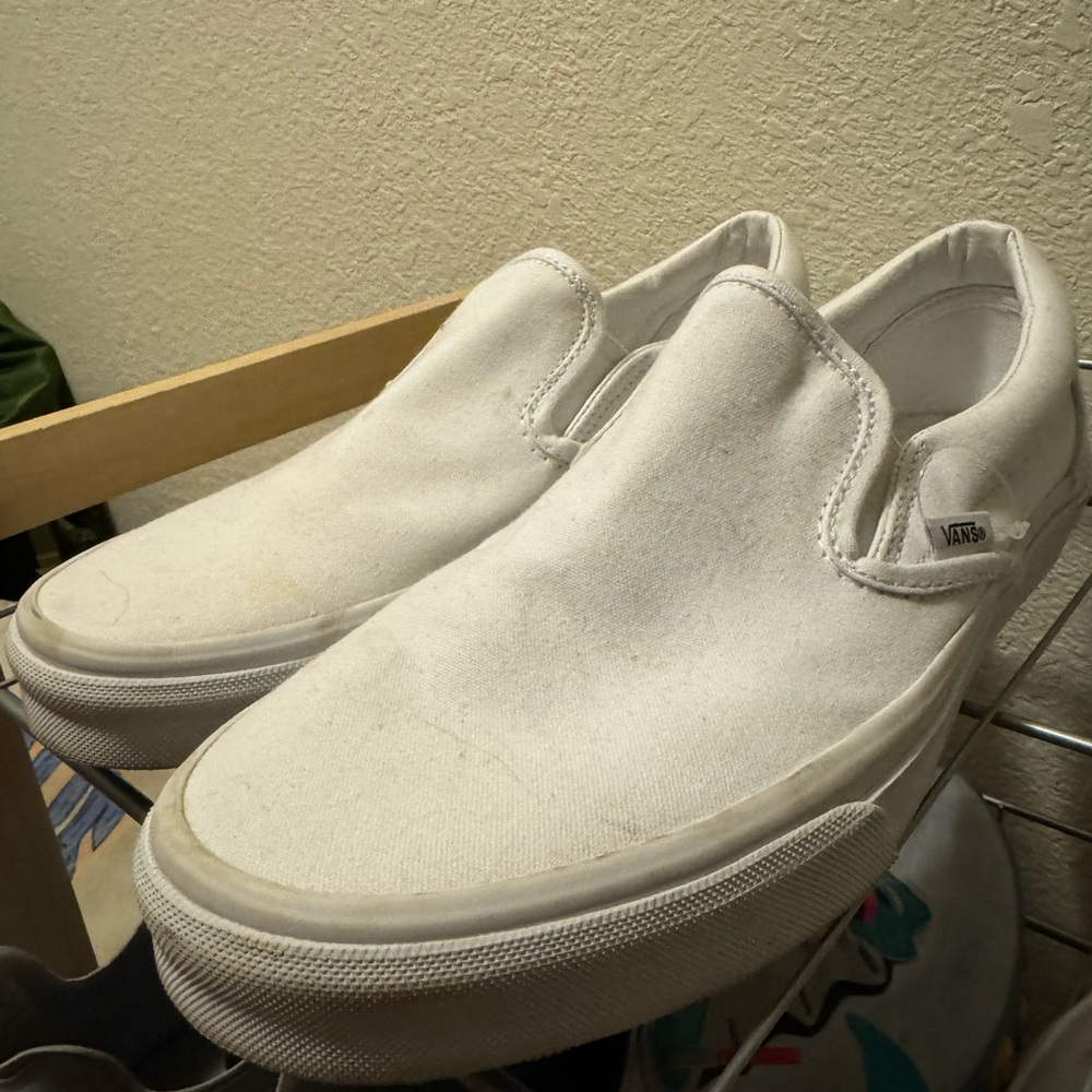 Vans woman Classic White Slip-On Sneakers